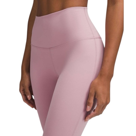 lululemon athletica Pants - LULULEMON Align High Rise Rose Blush 28" Pant Leggings Size 2